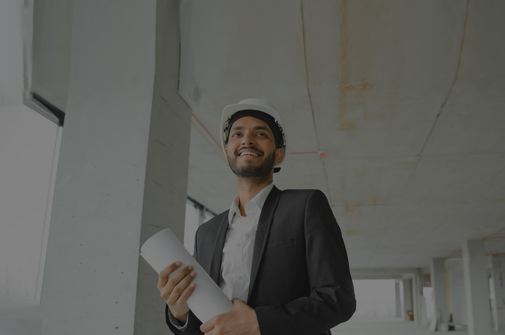 Construction Engineer Standing